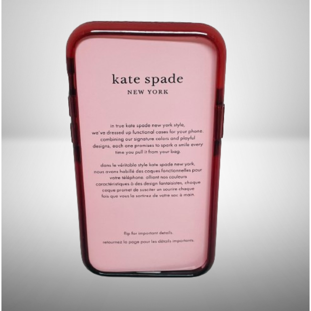 kate spade new york(ケイトスペードニューヨーク)の⭐️新品⭐️ケイトスペード iPhone12mini グリッター マゼンダ ラメ スマホ/家電/カメラのスマホアクセサリー(iPhoneケース)の商品写真