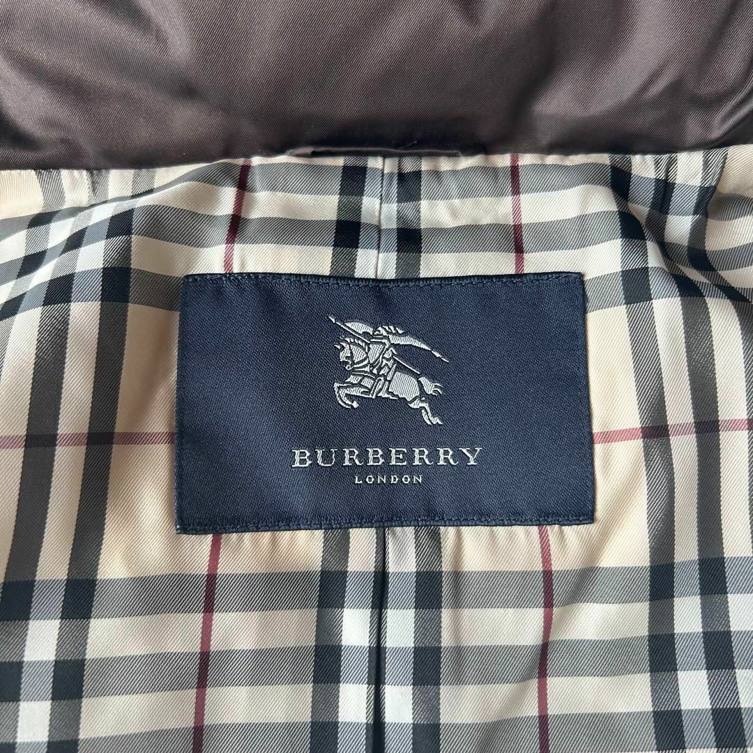 BURBERRY(バーバリー)のBURBERRY LONDON  ロングダウンジャケット　ブラウン　9号 レディースのジャケット/アウター(ダウンジャケット)の商品写真