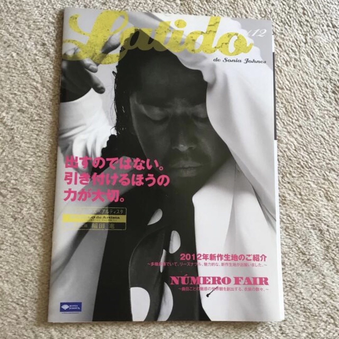 フラメンコ　ソニアジョーンズ　ラティード　Latido　稲田進　非売品 エンタメ/ホビーの雑誌(アート/エンタメ/ホビー)の商品写真