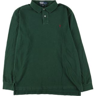 ラルフローレン(Ralph Lauren)の古着 ラルフローレン POLO by Ralph Lauren 長袖 ポロシャツ メンズL /eaa438638(ポロシャツ)