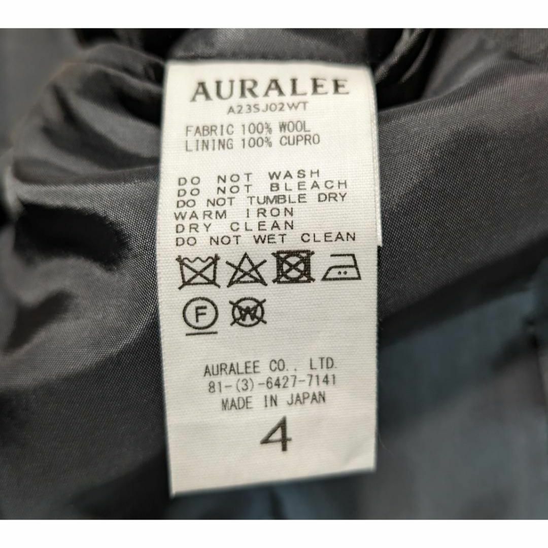 AURALEE(オーラリー)の23SS SUPER FINE TROPICAL WOOL JACKET メンズのジャケット/アウター(テーラードジャケット)の商品写真