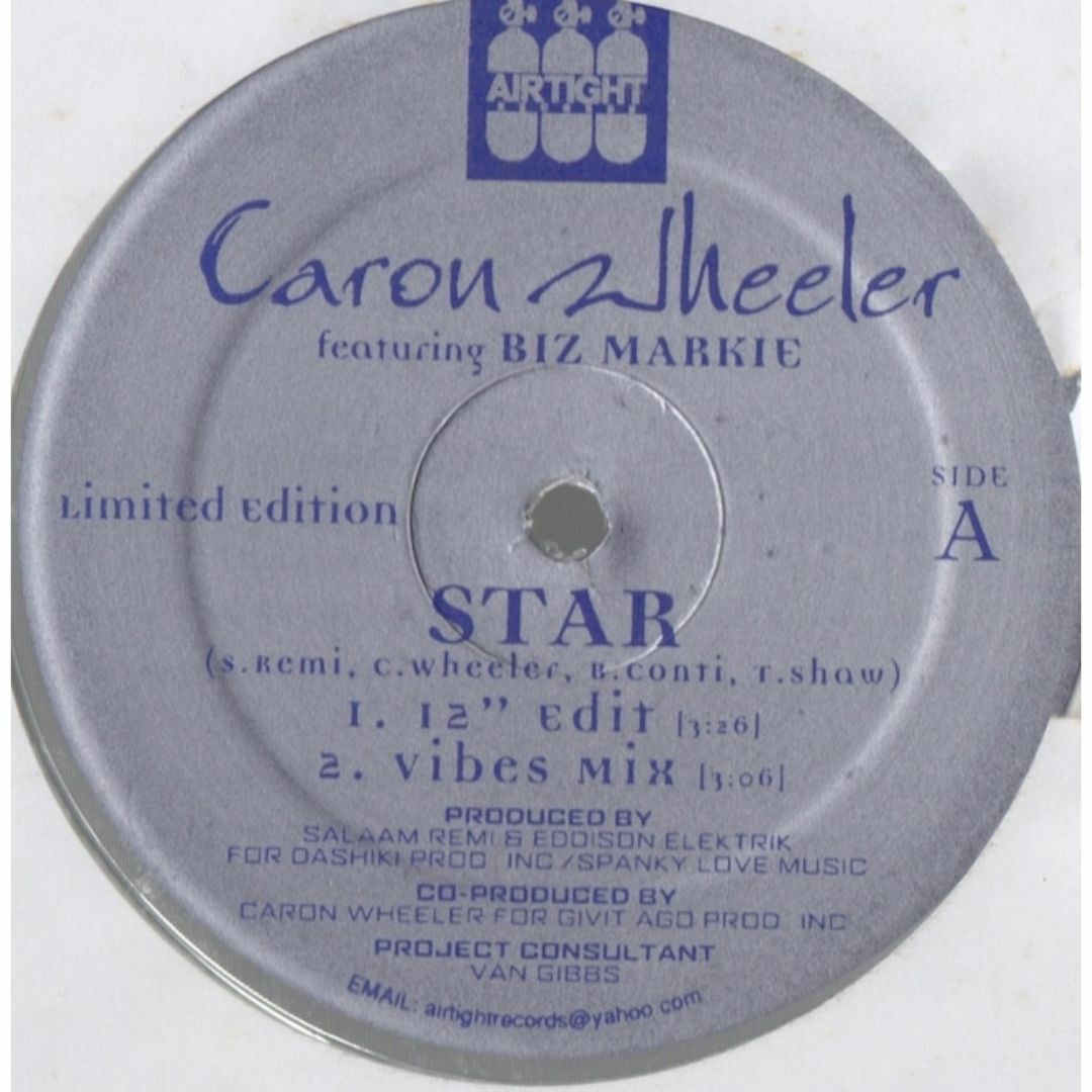 【廃盤12inch】Caron Wheeler / Star FEAT.BIZ  エンタメ/ホビーのエンタメ その他(その他)の商品写真