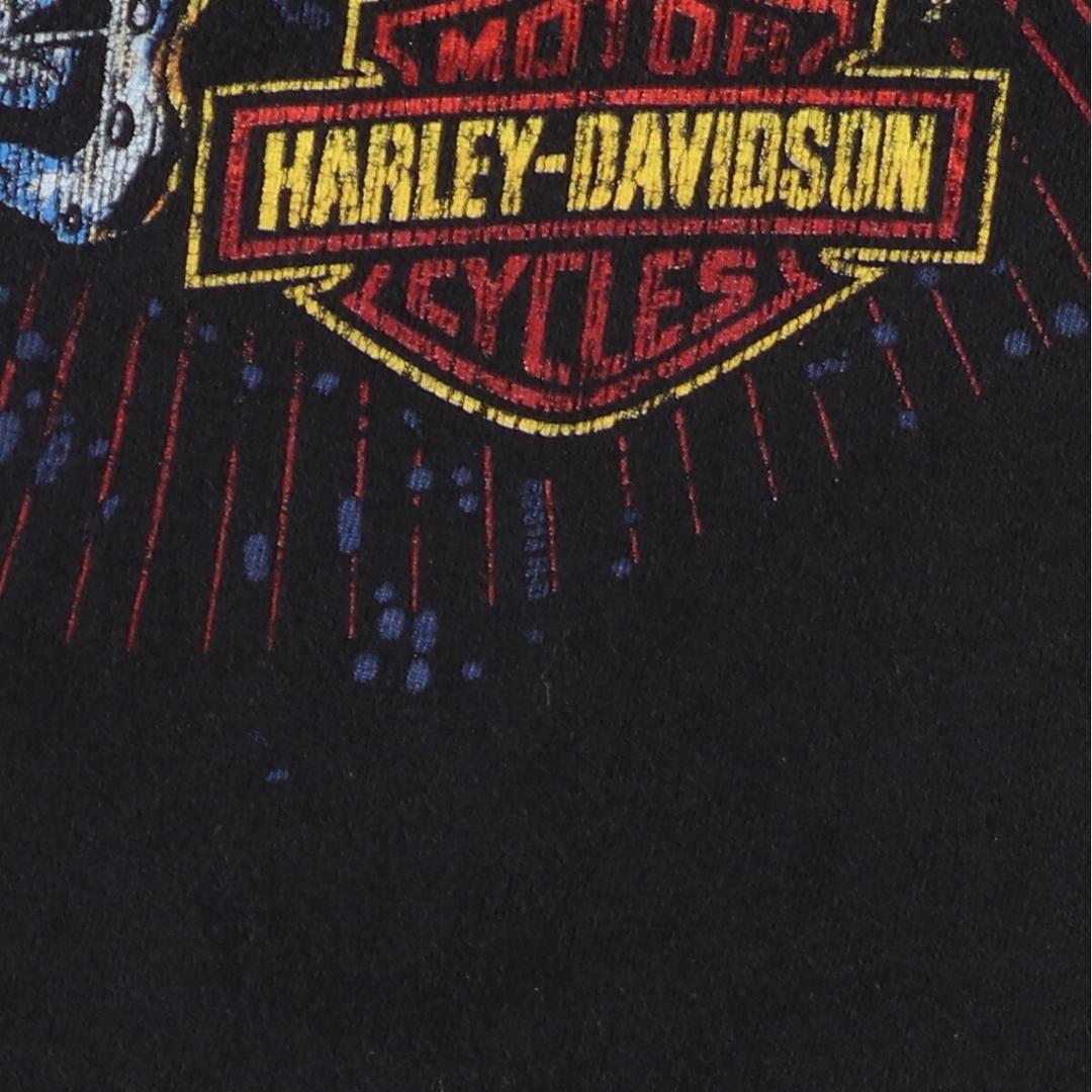 Harley Davidson(ハーレーダビッドソン)の古着 ハーレーダビッドソン Harley-Davidson モーターサイクル バイクTシャツ メンズXL /eaa440195 メンズのトップス(Tシャツ/カットソー(半袖/袖なし))の商品写真