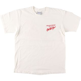 古着 90年代 GEAR FOR SPORTS バックプリント モーターサイクル バイクTシャツ USA製 メンズL ヴィンテージ /eaa440197(Tシャツ/カットソー(半袖/袖なし))