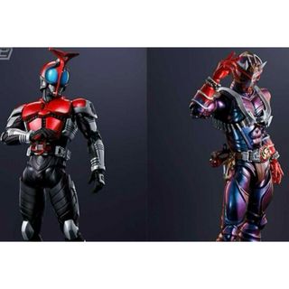 真骨頂仮面ライダーカブト＆響鬼　真骨彫製法 10周年記念(キャラクターグッズ)