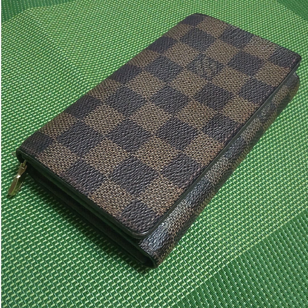 LOUIS VUITTON(ルイヴィトン)のルイヴィトン＊ダミエ＊L字ファスナー二つ折り財布＊ポルトフォイユ レディースのファッション小物(財布)の商品写真