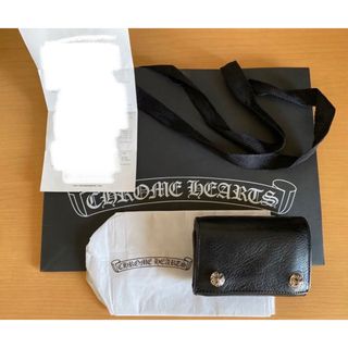 クロムハーツ(Chrome Hearts)の超美品！クロムハーツ 3フォールドウォレット 財布(折り財布)