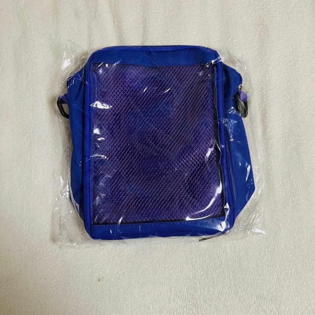 痛バッグ 痛バ 小さめ 紫 コンパクト パープル 推し　ライブ　推し活　韓国 レディースのバッグ(ショルダーバッグ)の商品写真