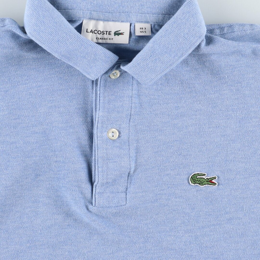 LACOSTE(ラコステ)の古着 ラコステ LACOSTE 半袖 ポロシャツ 3 メンズS /eaa431504 メンズのトップス(ポロシャツ)の商品写真