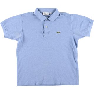 ラコステ(LACOSTE)の古着 ラコステ LACOSTE 半袖 ポロシャツ 3 メンズS /eaa431504(ポロシャツ)