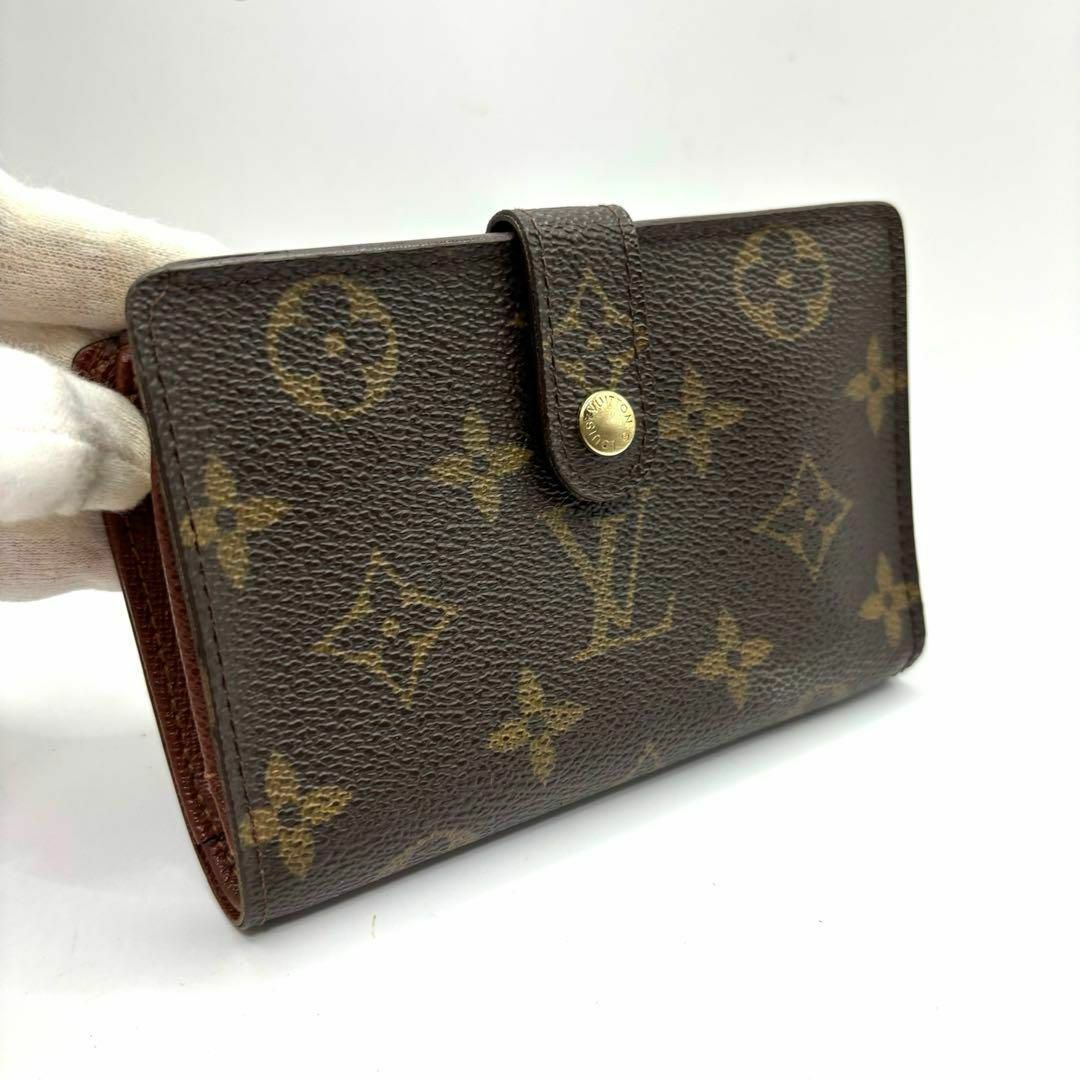 LOUIS VUITTON(ルイヴィトン)のルイヴィトン モノグラム ポルトモネビエ ヴィエノワ がま口 コンパクト 折財布 レディースのファッション小物(財布)の商品写真