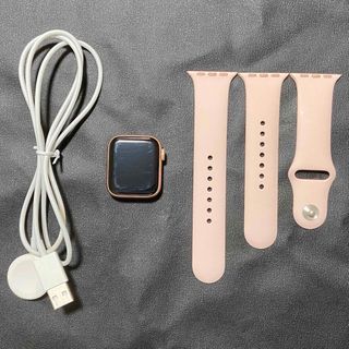 アップルウォッチ(Apple Watch)のApple Watch SE 第一世代 40mm GPS ゴールド ピンクサンド(その他)