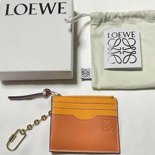 ☆LOEWE☆ロエベ  スクエア コインカードホルダー チェーン☆美品