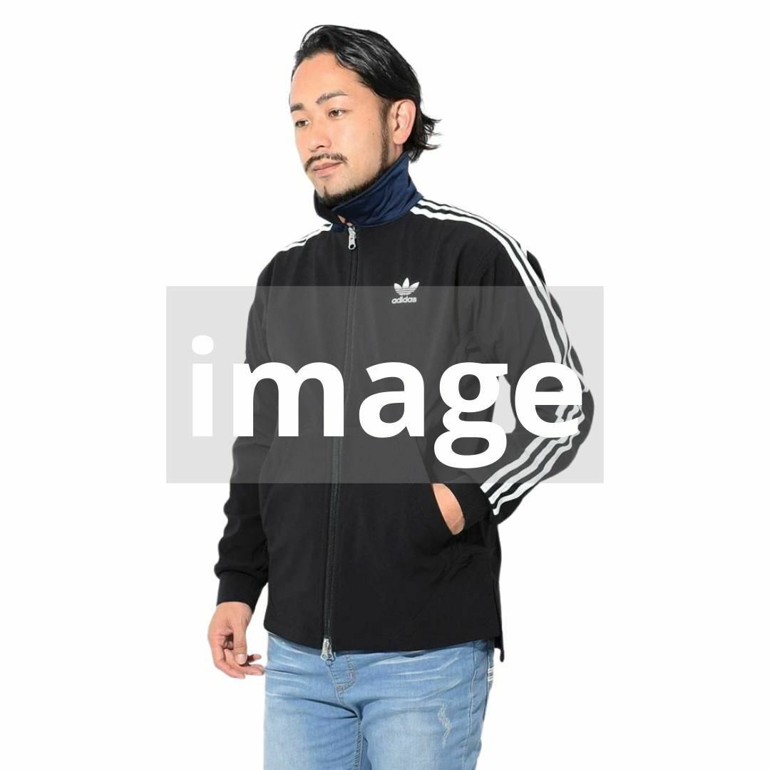 adidas(アディダス)の8680 極美 adidas リバーシブルトラックジャケット BLK/NVY M メンズのトップス(ジャージ)の商品写真