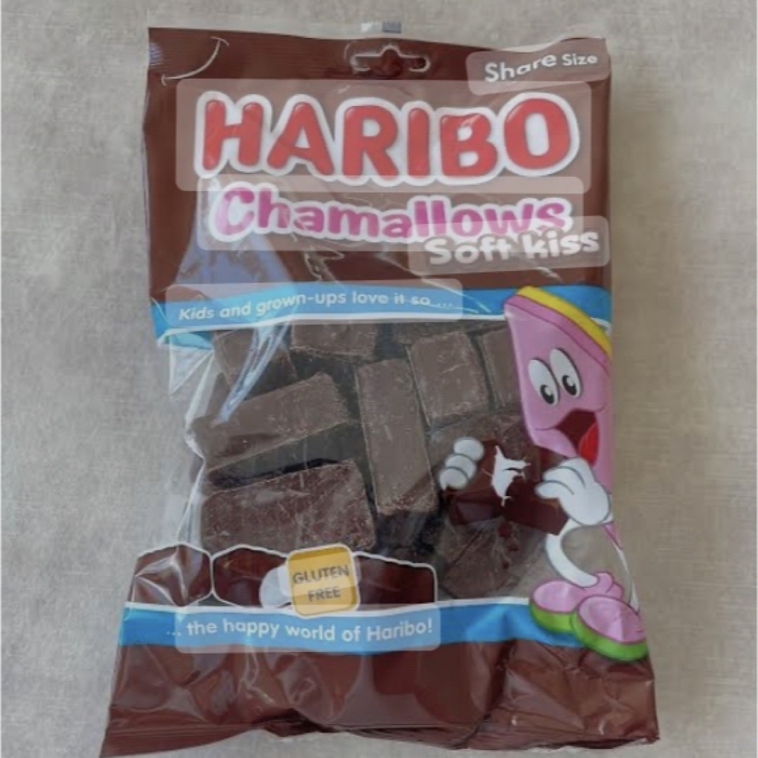 ハリボー(ハリボー)のHARIBO ハリボー　チョコマシュマロ　チャマローズ　大容量　日本未発売 食品/飲料/酒の食品(菓子/デザート)の商品写真