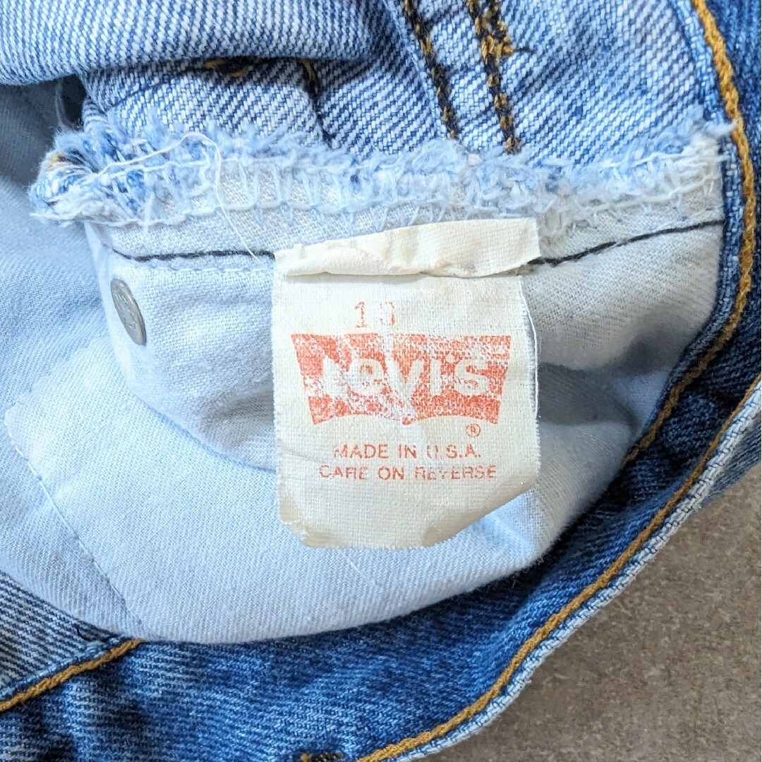 Levi's(リーバイス)の80's Levi's 16505 Baggy Tapered Denim レディースのパンツ(デニム/ジーンズ)の商品写真