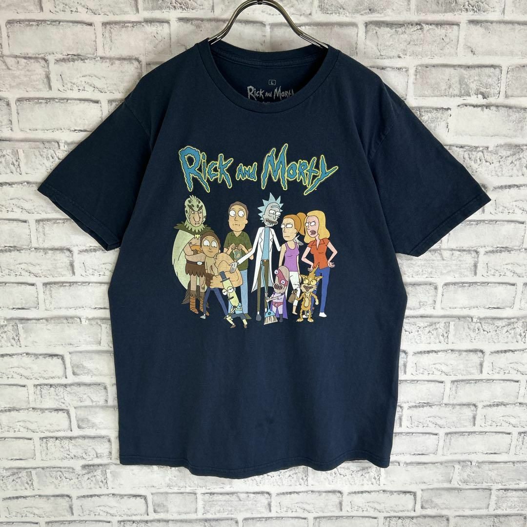 レア【古着】リックアンドモーティー キャラクターTシャツ レア【古着】リックアンドモーティー キャラクターTシャツ
