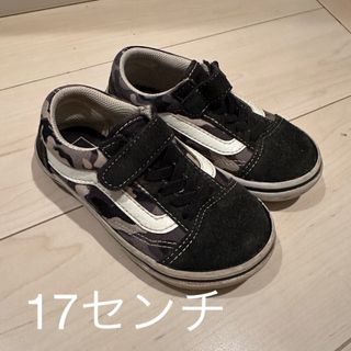 vans 迷彩柄 17センチ(スニーカー)