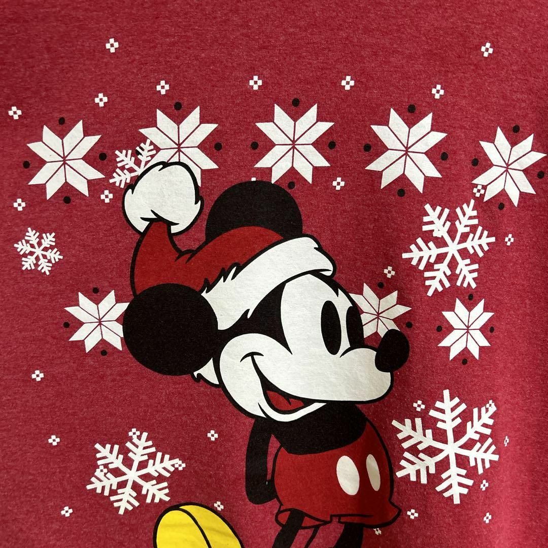Disney(ディズニー)のDisney ディズニー ミッキーマウス ノルディック柄 Tシャツ 半袖 輸入品 メンズのトップス(Tシャツ/カットソー(半袖/袖なし))の商品写真