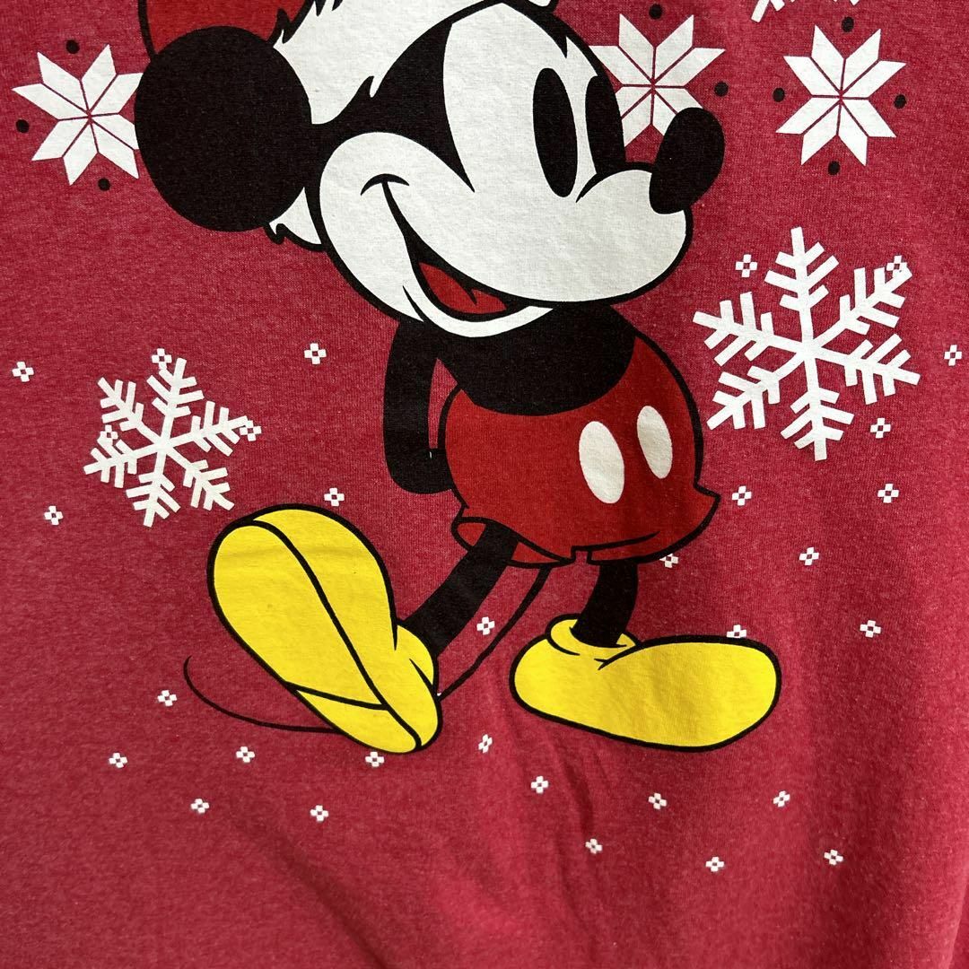 Disney(ディズニー)のDisney ディズニー ミッキーマウス ノルディック柄 Tシャツ 半袖 輸入品 メンズのトップス(Tシャツ/カットソー(半袖/袖なし))の商品写真