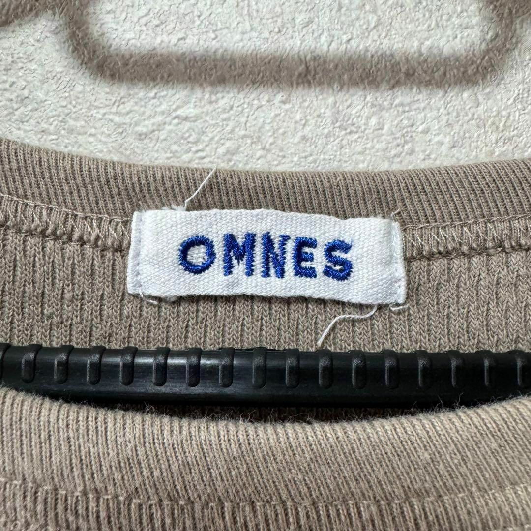 OMNES(オムネス)の【希少】OMNES 長袖シャツ 長袖カットソー 無地 オーバーサイズ トップス レディースのトップス(カットソー(長袖/七分))の商品写真