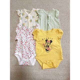 ベビーギャップ(babyGAP)の肌着　ロンパース　セット　60cm(ロンパース)