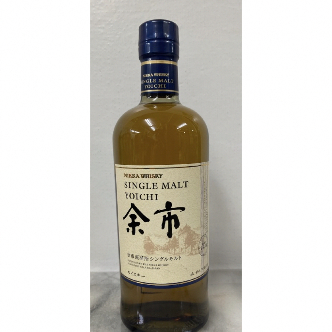 ニッカウヰスキー(ニッカウイスキー)のNIKKA ニッカシングルモルト　余市　ウィスキー 700ml 45% ニッカわ 食品/飲料/酒の酒(ウイスキー)の商品写真