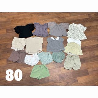 キッズ服 80 女の子 セット(その他)