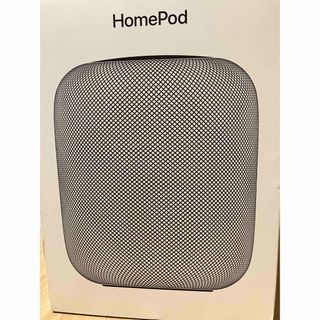 アップル(Apple)のApple アップル　homepod スペースグレイ　スピーカー　mqhw2j(スピーカー)