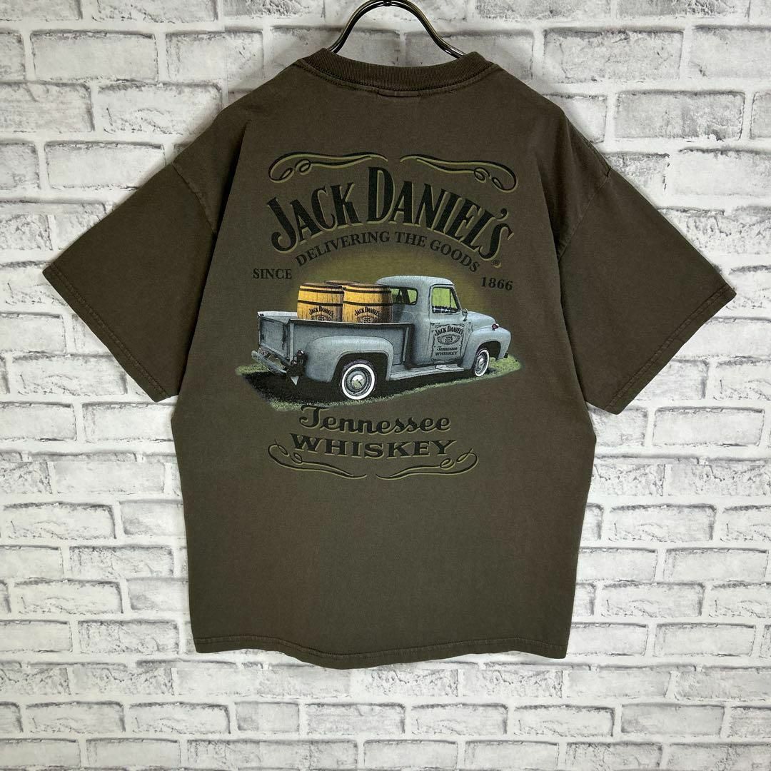 JACK DANIEL'S(ジャックダニエル)のWrangler × Jack Daniel's 00s Tシャツ 半袖 輸入品 メンズのトップス(Tシャツ/カットソー(半袖/袖なし))の商品写真