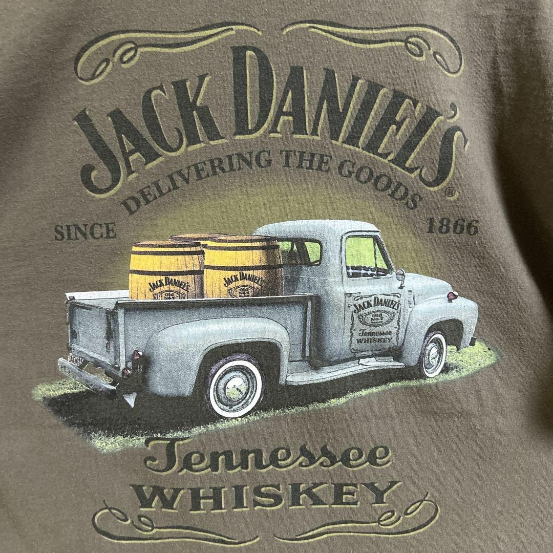 JACK DANIEL'S(ジャックダニエル)のWrangler × Jack Daniel's 00s Tシャツ 半袖 輸入品 メンズのトップス(Tシャツ/カットソー(半袖/袖なし))の商品写真