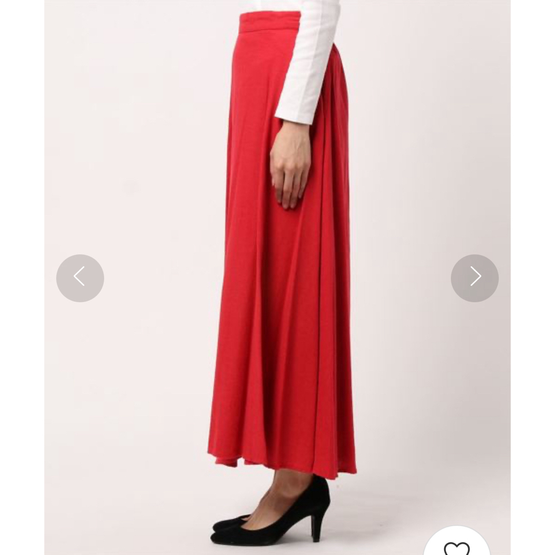 meli rich メリーリッチ フレアリネン スカート レディースのスカート(ロングスカート)の商品写真