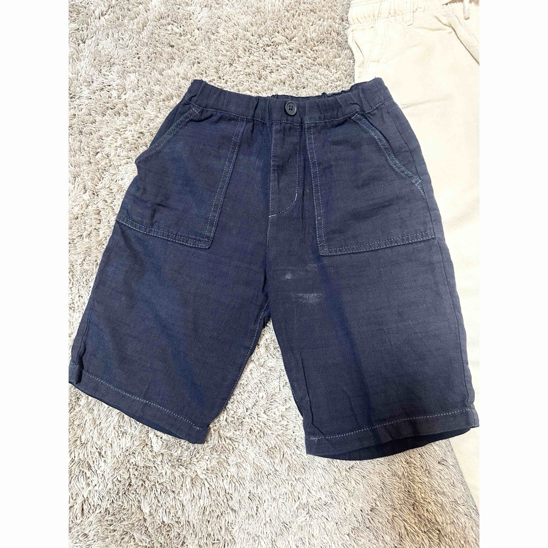 COMME CA ISM(コムサイズム)の【まとめ売り】COMME CA ISM ハーフパンツ＆ZARA リネンパンツ キッズ/ベビー/マタニティのキッズ服男の子用(90cm~)(パンツ/スパッツ)の商品写真