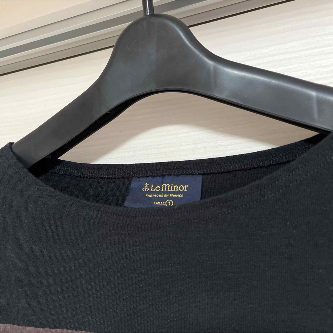 Le Minor(ルミノア)のLe Minor ルミノア ボーダー カットソー バスクシャツ レディースのトップス(カットソー(長袖/七分))の商品写真