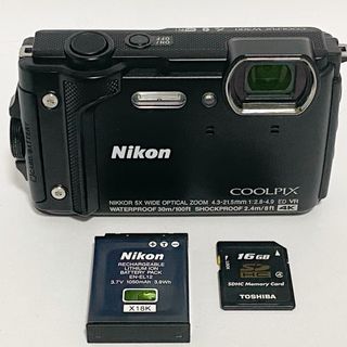 ニコン(Nikon)のNikon coolpix W300 ニコン　デジカメ　SDカード付(コンパクトデジタルカメラ)