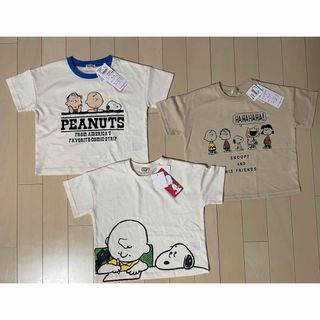 SNOOPY - SNOOPY スヌーピー　半袖Tシャツ　90