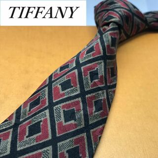 Tiffany & Co. - ★ティファニー ★ ブランド ネクタイ シルク イタリア製 格子柄
