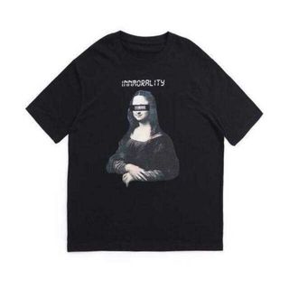 ステュディオス(STUDIOUS)の【STUDIOUS】モナ・リザグラフィックプリントTEEシャツ(Tシャツ/カットソー(半袖/袖なし))