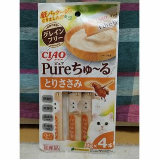 イナバペットフード(いなばペットフード)のCIAO Pureちゅ〜る とりささみ 3袋(猫)