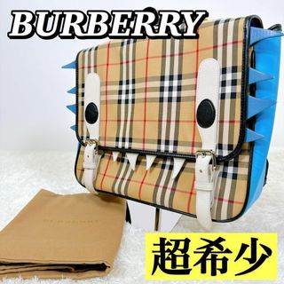 BURBERRY - 1504 【超希少/美品】 バーバリー BURBERRY リュック ハンドバッグ