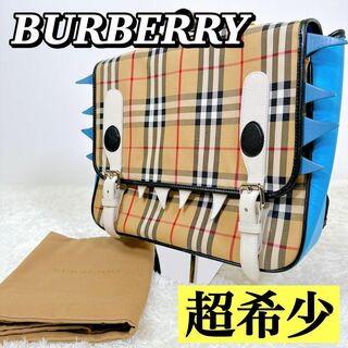 BURBERRY - 1504 【超希少/美品】 バーバリー BURBERRY リュック ハンドバッグ