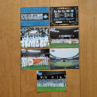 【新品・未使用】①西武ライオンズ 2008年優勝記念 Lismポストカードセット