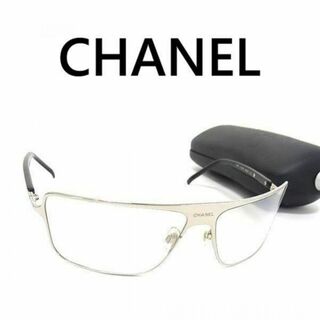 シャネル(CHANEL)のCHANEL シャネル 4098 c.124/6I メガネ シルバー系 3302(サングラス/メガネ)