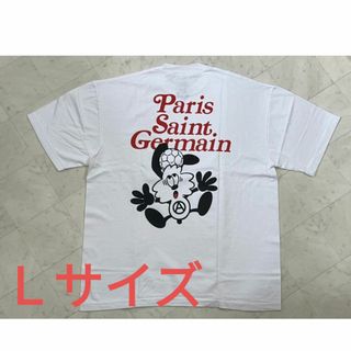 ヒューマンメイド(HUMAN MADE)の新品未使用　VERDY × PSG S/S T-SHIRT   L(Tシャツ/カットソー(半袖/袖なし))