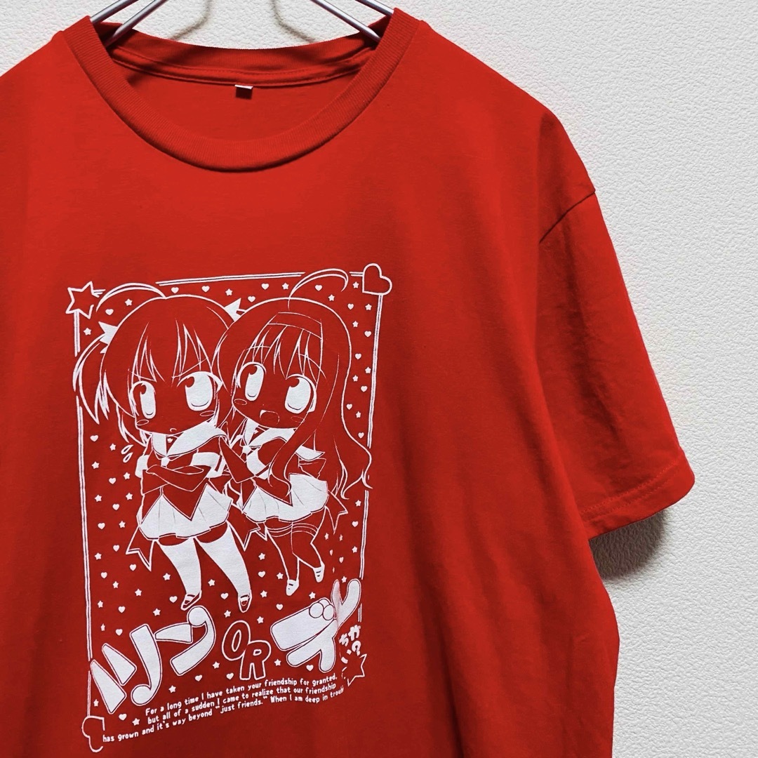 BEAMS(ビームス)の一点物　美品　ツンorデレ　美少女　漫画　Tシャツ メンズのトップス(Tシャツ/カットソー(半袖/袖なし))の商品写真