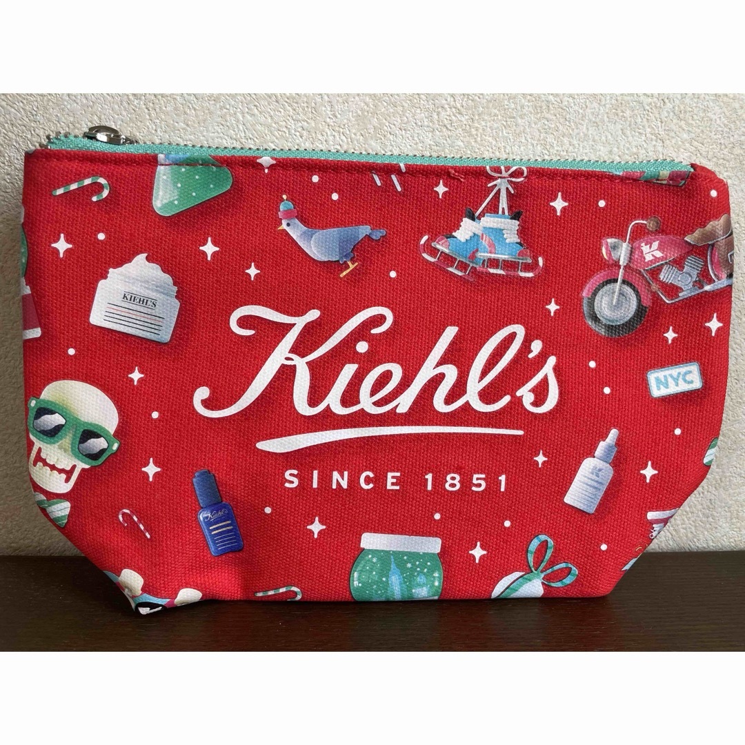 Kiehl's(キールズ)のキールズ　ポーチ　ノベルティ レディースのファッション小物(ポーチ)の商品写真