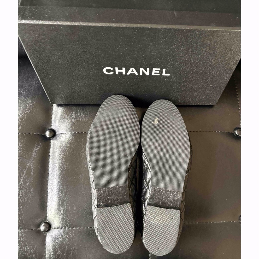 CHANEL(シャネル)のCHANEL シャネル　マトラッセ　バレリーナ　シューズ レディースの靴/シューズ(バレエシューズ)の商品写真