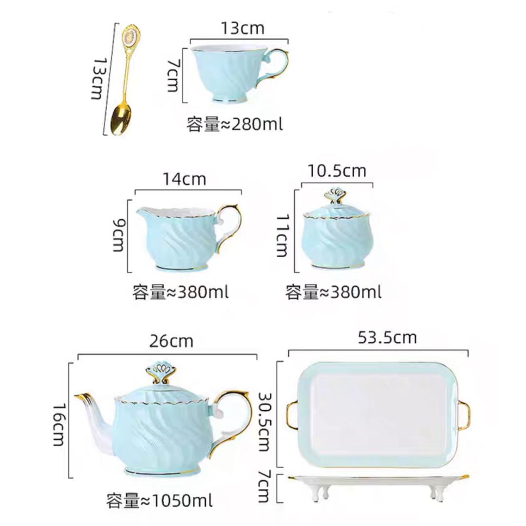 西洋調ティーカップセット 花柄陶器 高級感 カップ&ソーサー 6 西洋調ティーカップセット 花柄陶器 高級感 カップ&ソーサー 6