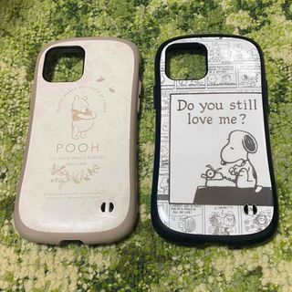 スヌーピー(SNOOPY)のアイフェイス　iPhone12pro スヌーピー　プーさん(iPhoneケース)