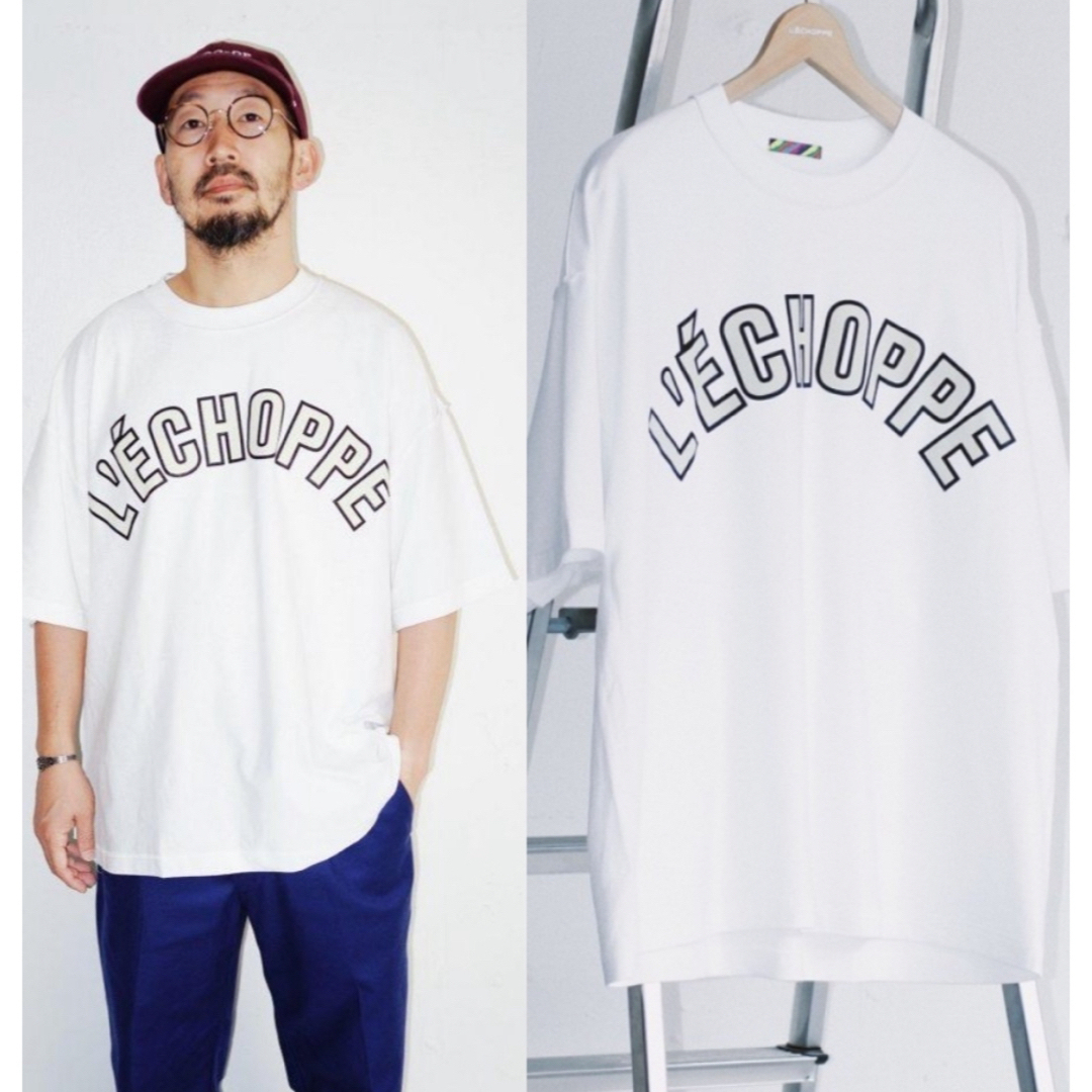 is-ness(イズネス)の美品 is-ness × L'ECHOPPE イズネス レショップ　限定Tシャツ メンズのトップス(Tシャツ/カットソー(半袖/袖なし))の商品写真